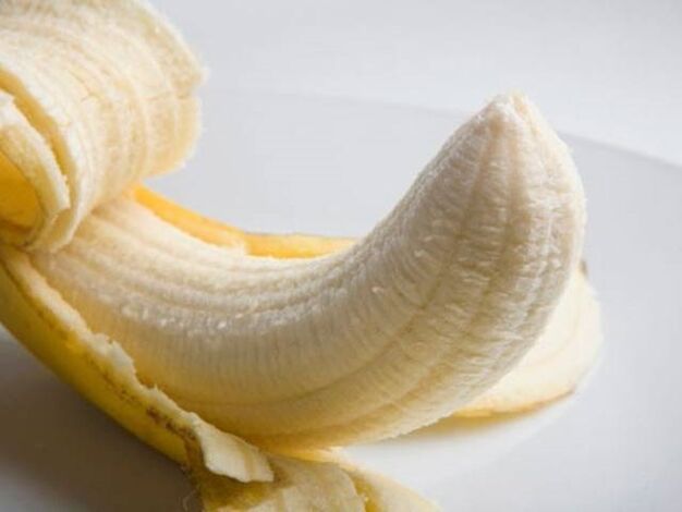 La banana simboleggia un pene allargato