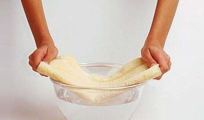 Impacco con soda per l'ingrandimento del pene
