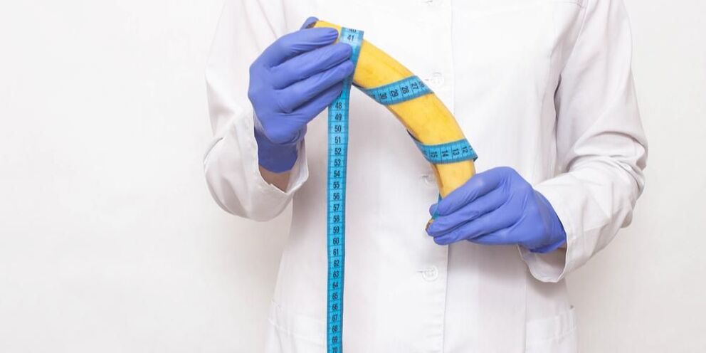 Una banana in un centimetro simboleggia un pene ingrandito con la limonata
